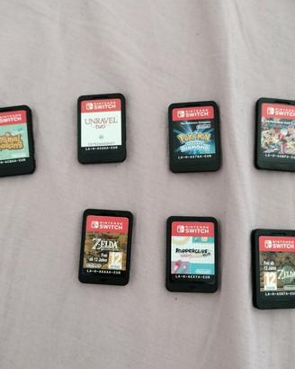 varia selezione videogiochi per nintendo 