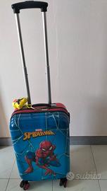 valigia spiderman bambini