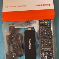 DECODER TV ESTERNO LEELBOX nuovo mai usato