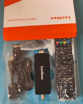 DECODER TV ESTERNO LEELBOX nuovo mai usato