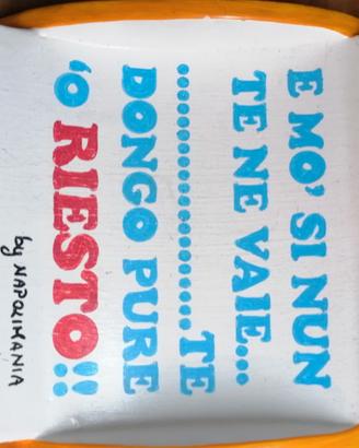 Posacenere / Svuotatasche Vintage NAPOLIMANIA - "E