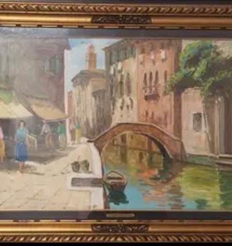 Quadro d’autore Serego Marcantonio opera ponticell