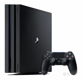 Ps4 Pro nera 1TB + Joypad originale Sony