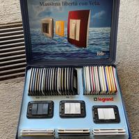 Valigetta espositore placche per interruttori