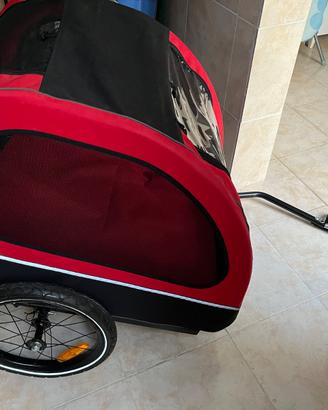 Trasportino cane per bici