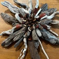 Composizione driftwood da parete