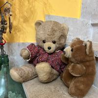 coppia Teddy Bear anni 80 cottage style