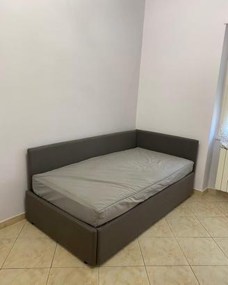 Letto singolo 100 cm con secondo letto estraibile