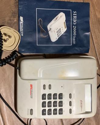 Telefono Siemens SIRIO 2000 Telecom Italia, bianco
