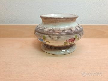 Vaso portafiori in ceramica Bassano - vintage