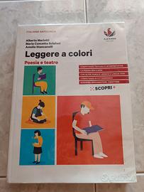 Libro scuola Leggere a colori Poesia e Teatro