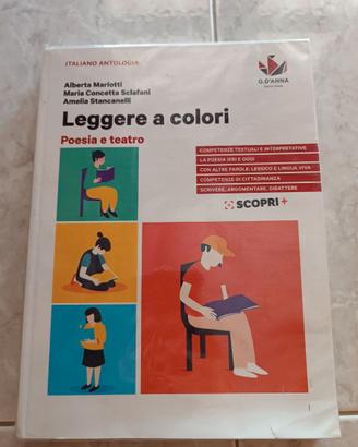 Libro scuola Leggere a colori Poesia e Teatro