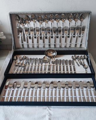 set posate 75 pezzi vintage 
