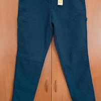 Pantaloni Timberland W38 L32 Cargo Uomo Blu Nuovi
