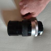 obiettivo Nikkor 135 mm vintage 