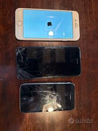 Lotto Iphone vecchi danneggiati