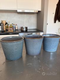 3 Vasetti Cercamica