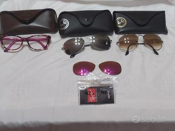 2 occhiali da sole Ray-Ban più regali