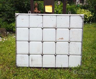 coppia di PANNELLI CON PIASTRELLE in alluminio