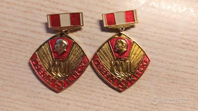 Collezione Spilla distintivo URSS. Vladimir Lenin