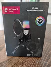 Microfono da gaming usb 