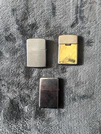 Lotto di Accendini Vintage Zippo