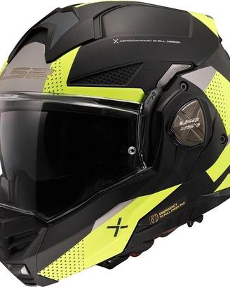 LS2 FF901 Advant X Oblivion Matt Black H-V Taglie: