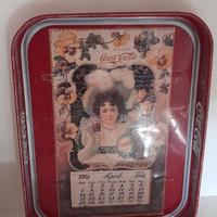 Vassoi coca cola calendari 1900 e 1901 ed limitata