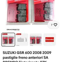 Pastiglie Brembo SA Suzuki gsr 