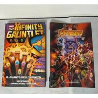 Infinity Gauntlet fumetto Marvel + cover Avengers