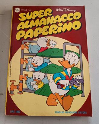 Super almanacco Paperino 1982 Walt Disney