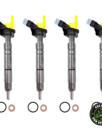 4 INIETTORI BOSCH 0445116024 BMW 320D 325D 330D 53