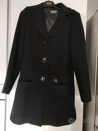Cappotto nero donna o ragazza nero Coveri nuovo 