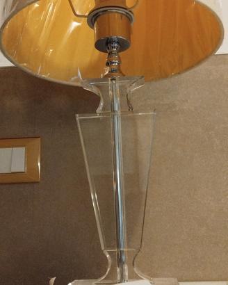 lampada da tavolo in vetro