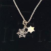 Pandora Icons collana+charm fiocco di neve