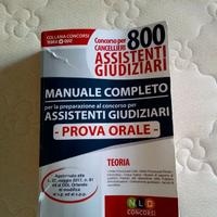 Libro manuale concorso assistenti giudiziari
