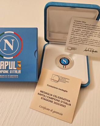 Medaglia Napoli Campione d'Italia 2022/2023