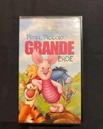 Cassetta VHS Pimpi piccolo grande eroe Disney