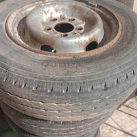 coppia cerchi in ferro 