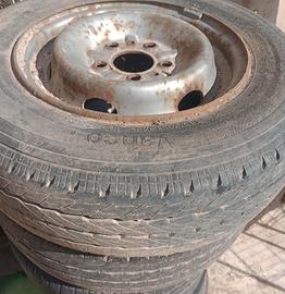 coppia cerchi in ferro 