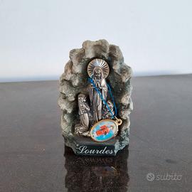 Statua Religiosa "Lourdes", Madonna con Bernadette