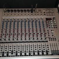 Mixer Behnringer + Rack + Radiomicrofono Db + Lett