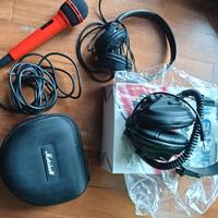 microfono Philips cuffie Sony Lenoir marshalll