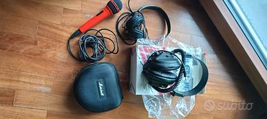 microfono Philips cuffie Sony Lenoir marshalll