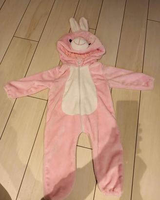 costume coniglietto carnevale 