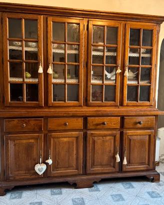 Mobile Credenza legno artigianato Toscano dispensa