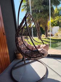 poltrona a dondolo sospesa