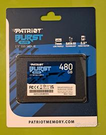 SSD 480Gb Patriot