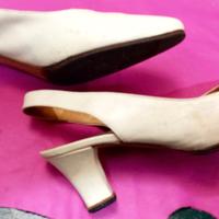SANDALI DONNA COLOR BIANCO TORTORA USATI