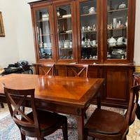 Elegante set sala da pranzo